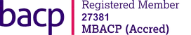 BACP Registered Member 27381 MBACP (Accred)