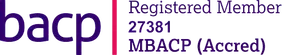 BACP registered member 27381 MBACP (Accred)